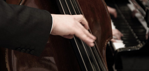 Kontrabass und Piano
