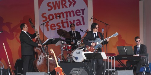Crooner's auf dem Sommerfestival des SWR in Stuttgart
